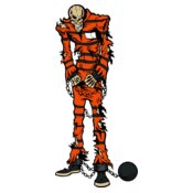 skeleton inmate