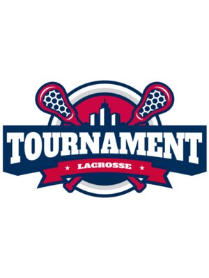 Tournament Lacrosse Logo Template